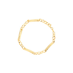 Bransoletka z żółtego złota