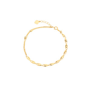 Bransoletka z żółtego złota