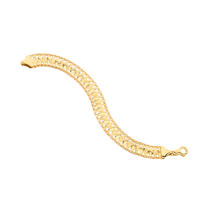 Bransoletka z żółtego złota Bransoletka z żółtego złota