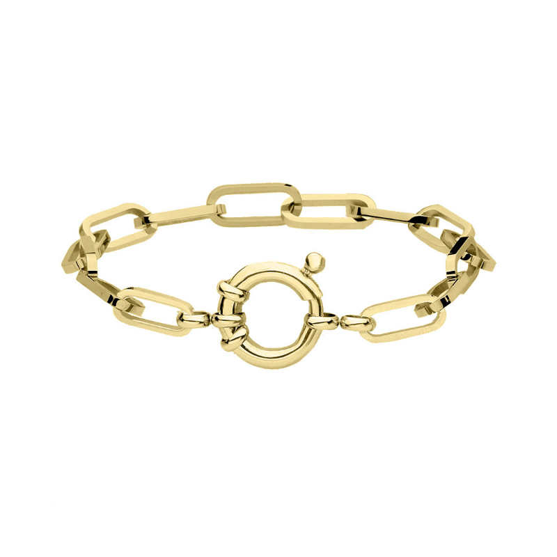 Bransoletka ze stali szlachetnej duże ogniwa Bransoletka ze stali szlachetnej duże ogniwa