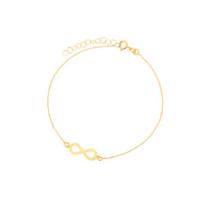 Bransoletka złota nieskończoność