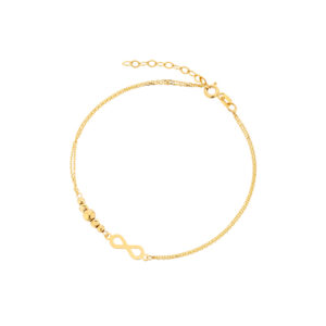 Bransoletka złota nieskończoność