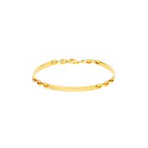 Bransoletka złota usztywniana