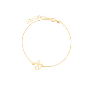 Bransoletka złota z aniołem