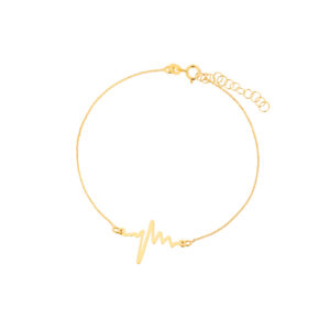 Bransoletka złota z linią życia