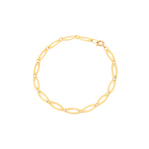 Bransoletka złota z motywem geometrycznym