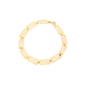 Bransoletka złota z motywem greckim