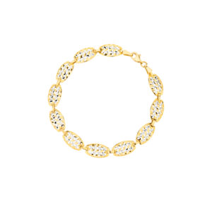 Bransoletka złota – żółte i białe złoto