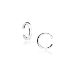 Kolczyk srebrny nausznica