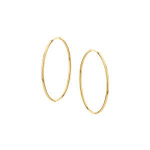 Kolczyki pozłacane koła