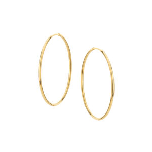 Kolczyki pozłacane koła