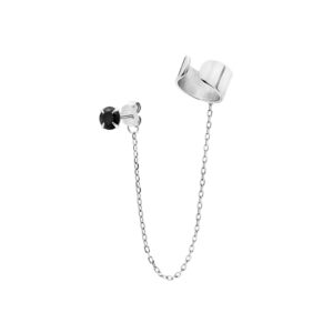 Kolczyki srebrne do chrząstki Sztyft