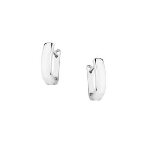 Kolczyki srebrne gładkie angielskie zapięcie