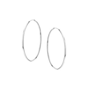 Kolczyki srebrne koła