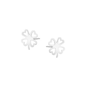 Kolczyki srebrne koniczyny Sztyft