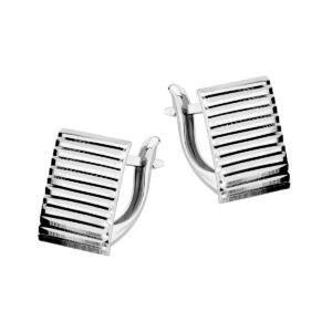 Kolczyki srebrne na zapięciu angielskim