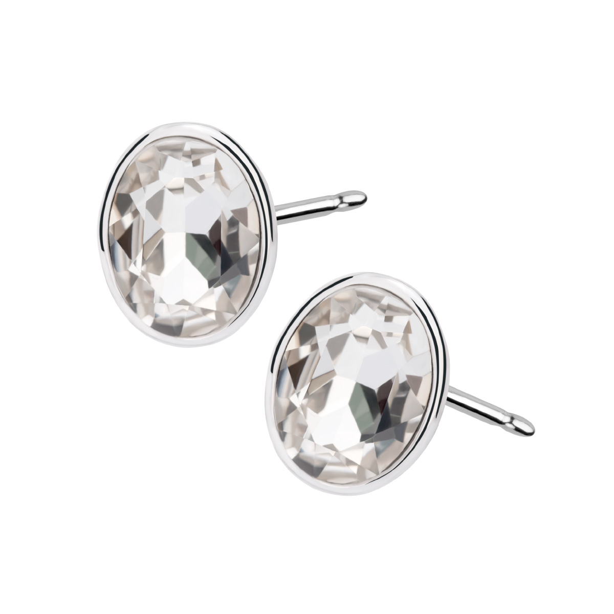 Kolczyki srebrne z cyrkonią – sztyft Kolczyki srebrne z cyrkonią – sztyft