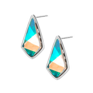 Kolczyki srebrne z cyrkoniami- kolekcja Secretly