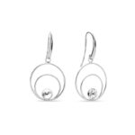 Kolczyki srebrne z kryształami