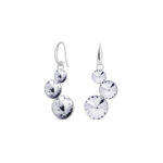 Kolczyki srebrne z kryształami