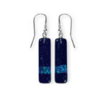 Kolczyki srebrne ze szkłem weneckim Bigiel