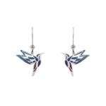 Kolczyki z tytanu i srebra