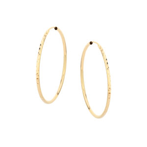 Kolczyki złote diamentowane kola