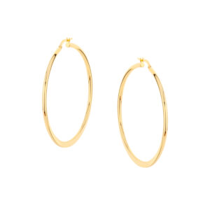 Kolczyki złote gładkie koła