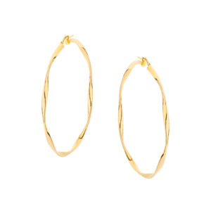 Kolczyki złote koła Angielskie