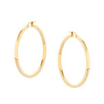 Kolczyki złote koła