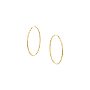 Kolczyki złote koła