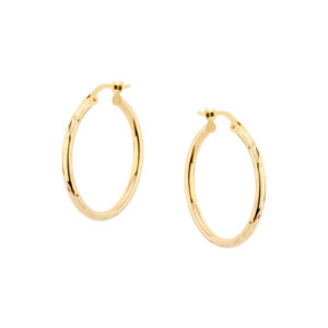 Kolczyki złote koła