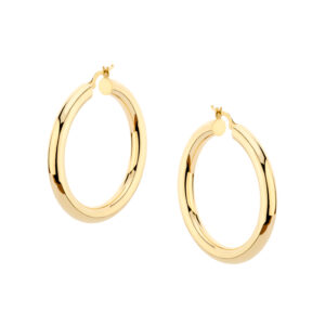 Kolczyki złote koła