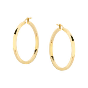 Kolczyki złote koła