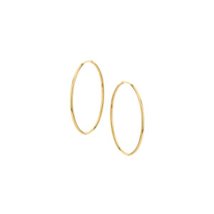 Kolczyki złote koła