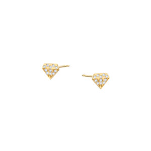 Kolczyki złote  na sztyft