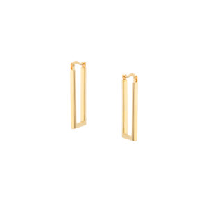 Kolczyki złote na zapięciu angielskim