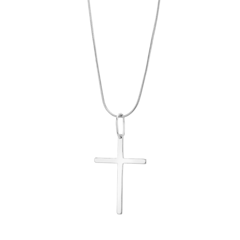 Krzyżyk srebrny gładki Krzyżyk srebrny gładki
