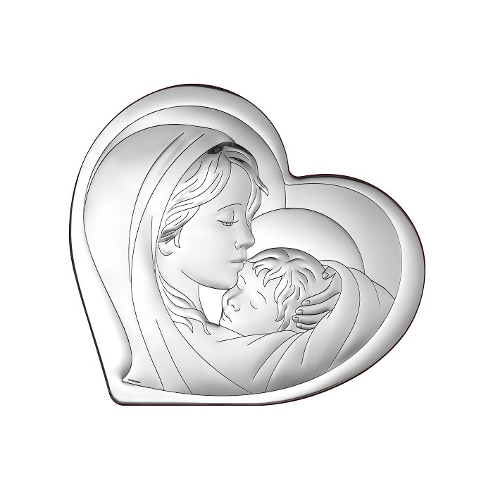 Matka Boska z Dzieciątkiem 15×14 cm Matka Boska z Dzieciątkiem 15×14 cm