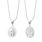 Medalik srebrny Matka Boska Szkaplerzna