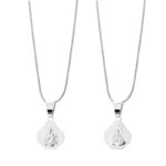 Medalik srebrny Matka Boska Szkaplerzna