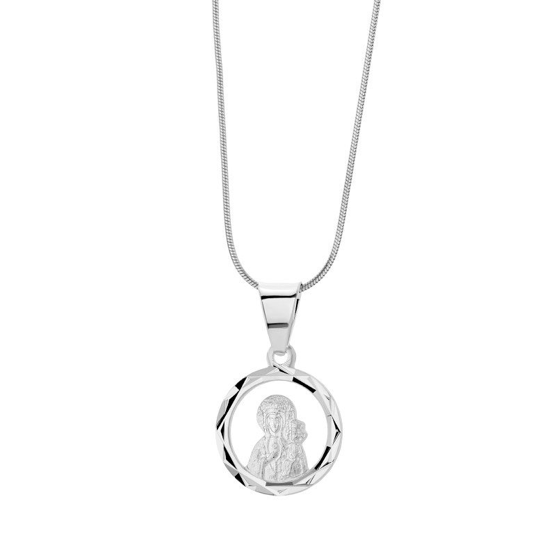 Medalik srebrny Matka Boska Medalik srebrny Matka Boska