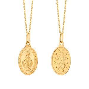 Medalik złoty Cudowny Medalik