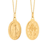 Medalik złoty Cudowny Medalik