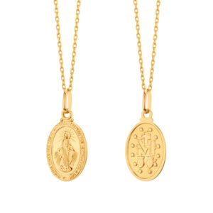 Medalik złoty Cudowny Medalik