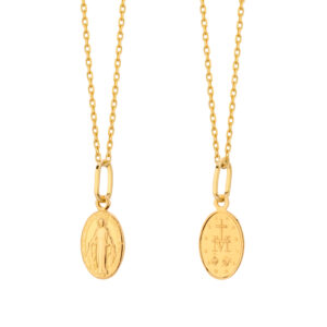 Medalik złoty Cudowny Medalik