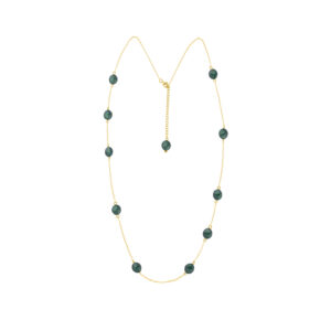 Naszyjnik pozłacany z perłą