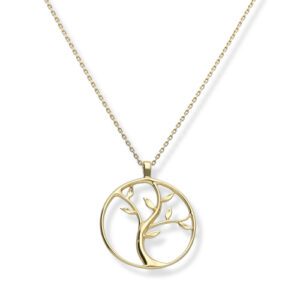 Naszyjnik pozłacany