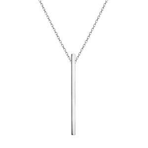 Naszyjnik srebrny z blaszką