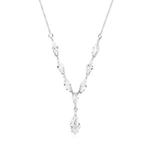 Naszyjnik srebrny z cyrkoniami kolia
